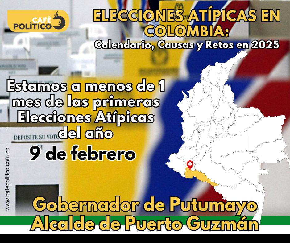Elecciones Atípicas en Colombia: Calendario, Causas y Retos en 2025