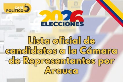 Cámara de Representantes por Arauca: listas, candidatos y tarjetón electoral