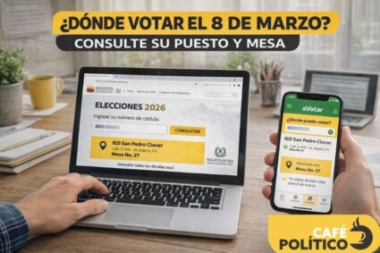 ¿Dónde votar el 8 de marzo? Así puede consultar su puesto y mesa para las elecciones del Congreso 2026