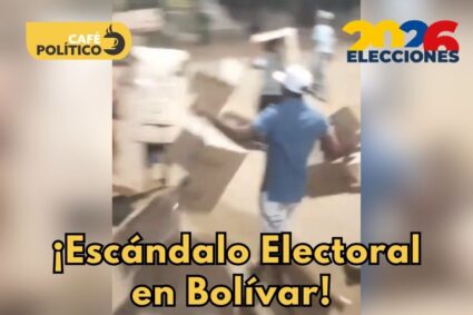 ¡Escándalo Electoral en Bolívar! Turba Destruye Urnas y Cubículos Antes de Abrir Votaciones 2026