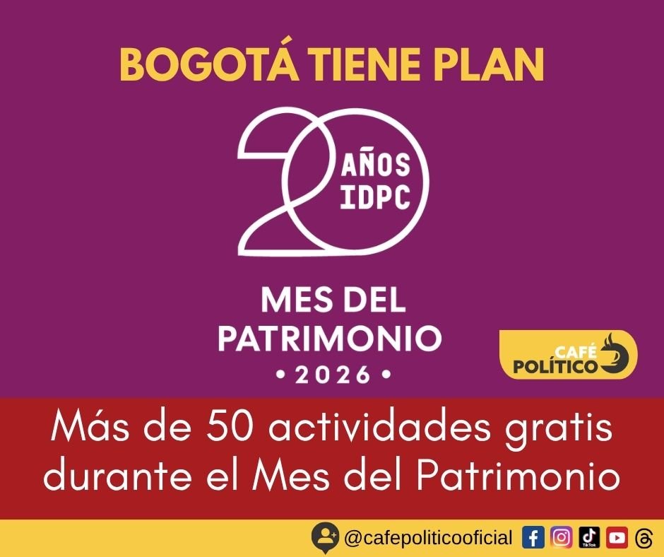 Bogotá celebra el Mes del Patrimonio: más de 50 actividades gratis para recorrer y conocer la ciudad
