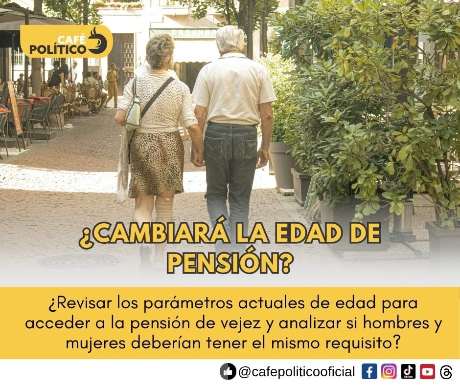 Presidente de la Corte Suprema plantea debatir la edad de pensión de hombres y mujeres
