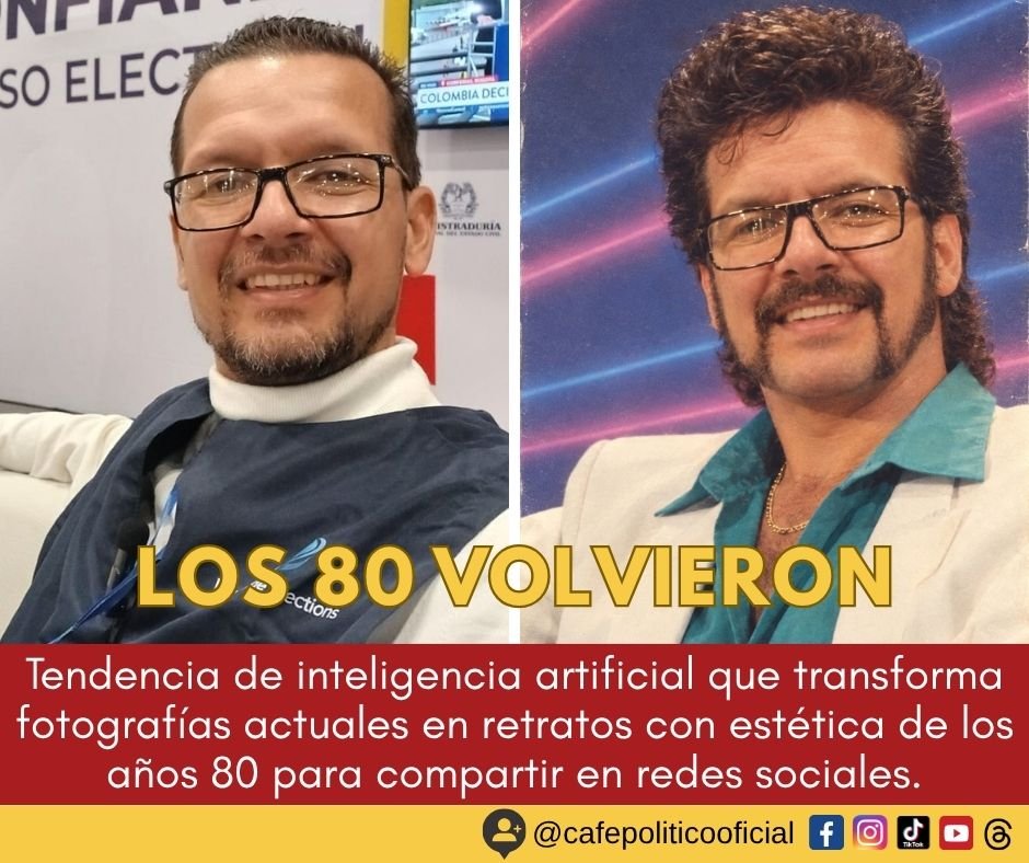Los años 80 regresaron a Instagram: así puedes transformar tu foto con ChatGPT