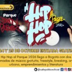 Hip Hop al Parque 2026: programación, horarios y artistas en Bogotá Noticias FB-Ins - 2026-10-23T110725.387