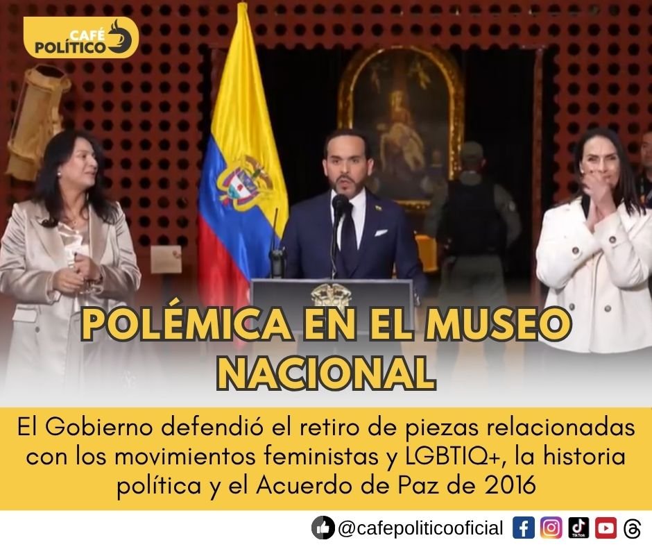 Museo Nacional: Gobierno retira al menos 30 piezas y Paola Holguín habla de “adoctrinamiento político”
