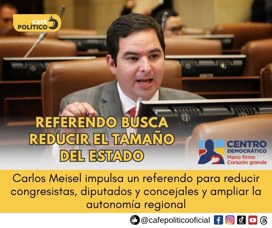 Referendo busca reducir congresistas, diputados y concejales en Colombia